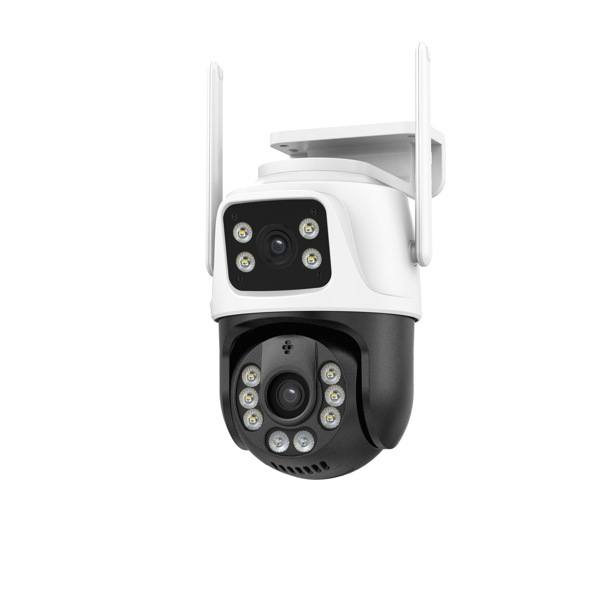 ICSEE High-Definition Wireless Binocular Camera Mobile Remote Full-Color Night Vision Outdoor Dome Smart Surveillance Camera