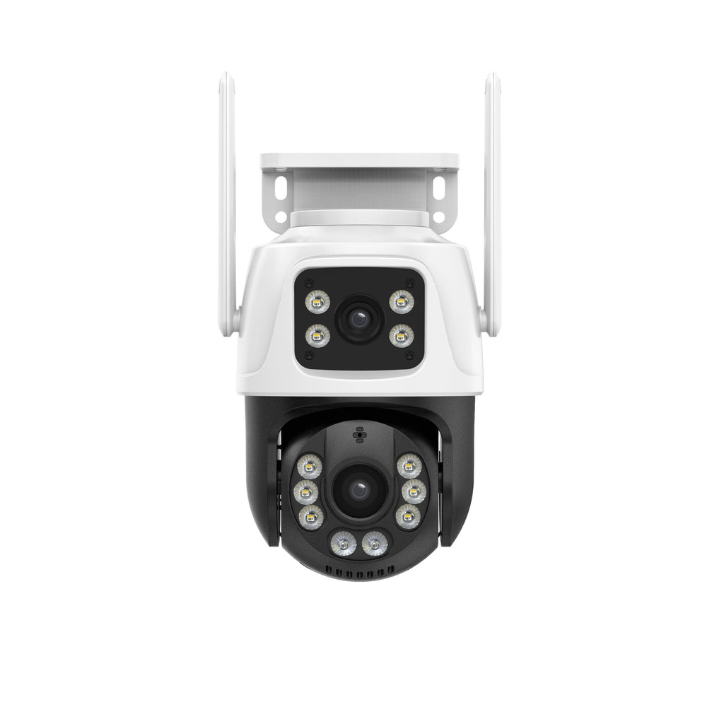 ICSEE High-Definition Wireless Binocular Camera Mobile Remote Full-Color Night Vision Outdoor Dome Smart Surveillance Camera