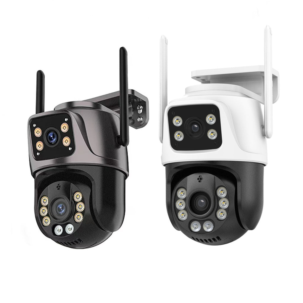 ICSEE High-Definition Wireless Binocular Camera Mobile Remote Full-Color Night Vision Outdoor Dome Smart Surveillance Camera