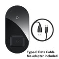 Baseus Visible Wireless Charger For iPhone 12 11 Wireless Charge Pad For iPhone Airpods Fast Charging Wireless Charge Devices